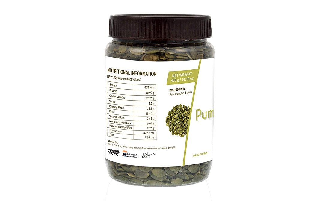 Palfrey Pumpkin Seeds    Plastic Jar  400 grams